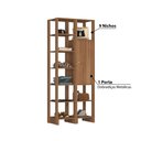 Ver imagem 3 de Estante Closet Yes 80cm com 1 Porta e 9 Nichos - Montana