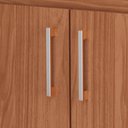 Ver imagem 3 de Balcão para Cooktop 1,20m 5 Bocas 2 Portas e 3 Gavetas Turim Nature