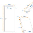 Ver imagem 4 de Kit Porta de Madeira 210x90cm Lisa Laqueada Direita Moldufama