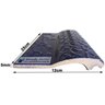 Kit 10 Bordas de Piscina de Cerâmica Golfinho Azul Royal 12x25 - 2