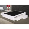 Base Box Casal 40x140x190cm com 4 Gavetas Lisboa Damasu Colchões - 1