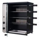 Ver imagem 2 de Churrasqueira a Gás Natural de Bancada Vertical Titan Stand 5 Espetos Giratórios 127v