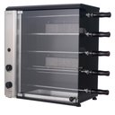 Ver imagem 1 de Churrasqueira a Gás Natural de Bancada Vertical Titan Stand 5 Espetos Giratórios 127v