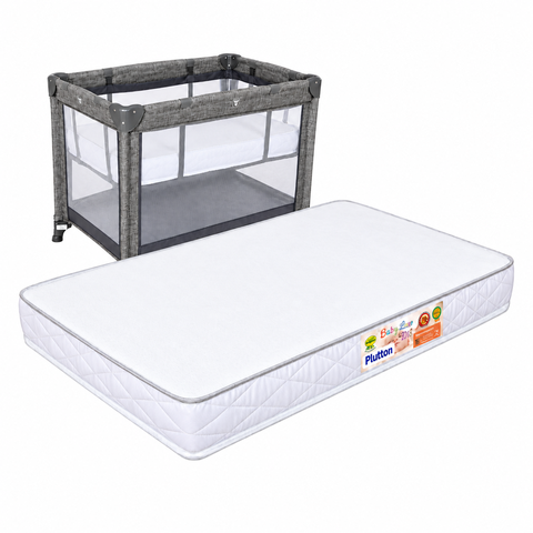 Colchão para Berço Desmontável Chiqueirinho 100x70 Impermeável D18 Antiácaros