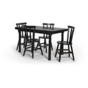 Ver imagem 2 de Conjunto Mesa França 160x80 com 4 Cadeiras - Tabaco - Btb Móveis