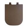 Assento Sanitário Tupan Piano/Quadra Termofixo Softclose Marrom Fosco 22 - 2