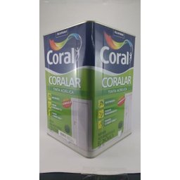 Tinta Coralar acrílico econômica uso interno 18 litr - 3