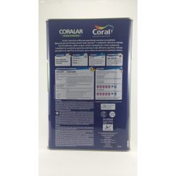 Tinta Coralar acrílico econômica uso interno 18 litr - 2