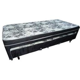 Cama Box Solteiro Conjugado com Auxiliar Bicama Espuma Ortopédica - 3