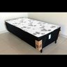 Cama Box Solteiro Conjugado Espuma Ortopédica 88x188 - 2