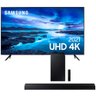 Smart Tv 65 Polegadas UHD 4K 65AU7700 e Soundbar HW-A555 Samsung - 1