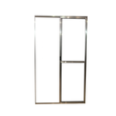 Ver imagem 1 de Porta Sacada 2 Folhas Aluminio Brilhante C/ Trinco 2,10x1,20