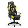 Cadeira Gamer Xt Racer Viking Series Apoio de Pés Amarelo - 3