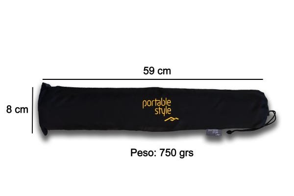 Mesa Dobrável Portátil Camping - Table Two Portable Style:Preto - 9