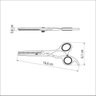 Tesoura Para Cabelo Tramontina Em Aço Inox Fio Desbaste 6” - 3