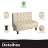 Canto Italy Confortável para Apartamento Cozinha e Restaurantes Veludo Bege - 6