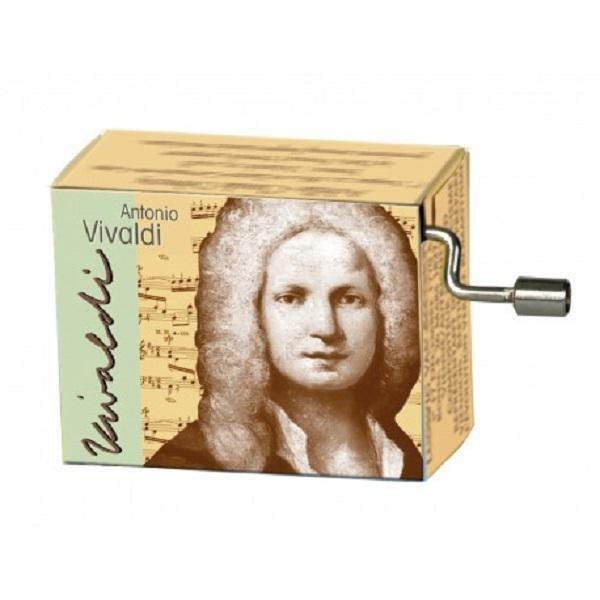 Caixinha Musical Vivaldi - Fridolin | MadeiraMadeira