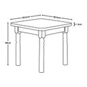 Ver imagem 2 de Mesa Infantil 60x60 Avulsa - Jm Móveis