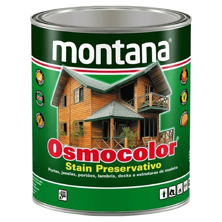 Osmocolor Castanho Uv Deck 900ml Montana Osmocolor Castanho Uv Deck 900ml Montana