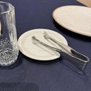 Ver imagem 5 de Pegador de Carne Inox Pequeno 16cm Churrascaria Frios Gelo Rodizio Mini Pinça com Garra