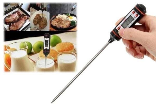 Termômetro Culinário Digital Medição Alimentos E Bebidas - 2