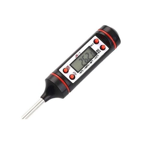 Termômetro Culinário Digital Medição Alimentos E Bebidas