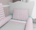 Ver imagem 3 de Kit Berço Meninas Jardim - Kt518