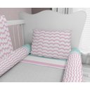 Ver imagem 3 de Kit Berço Meninas Jardim - Kt518