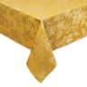 Toalha de Mesa Cetim Jacquard Dourada 1.45x1.45 | 4 Lugares - 1