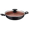 Wok Tramontina Loreto em Alumínio Antiaderente Starflon Max Preto 28 Cm 3,3 L - 1