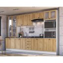 Ver imagem 1 de Armário de Cozinha Completo Ditália Berlim 8 Peças Cv/br B2