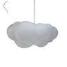 Luminária Pendente Nuvem Fluffy Quarto Infantil Decor Bebê - 1
