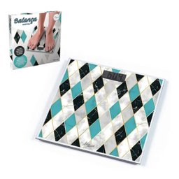 Balança Quadrada Desenho Losângulo - 1