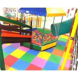 Kit com 12 Tapetes / Tatame em Eva 50 X 50 X 1 Cm - Cores Sortidas - 3
