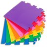 Kit com 12 Tapetes / Tatame em Eva 50 X 50 X 1 Cm - Cores Sortidas - 2