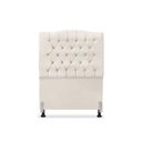 Ver imagem 2 de Cabeceira de Cama Box Solteiro 90 Cm Dunas - Veludo Bege Claro.
