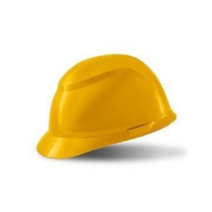 Capacete Avant Amarelo - Tipo II Classe B - Camper - CA34414 - Aba frontal