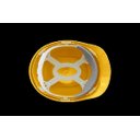 Ver imagem 2 de Capacete Avant Amarelo - Tipo II Classe B - Camper - CA34414 - Aba frontal