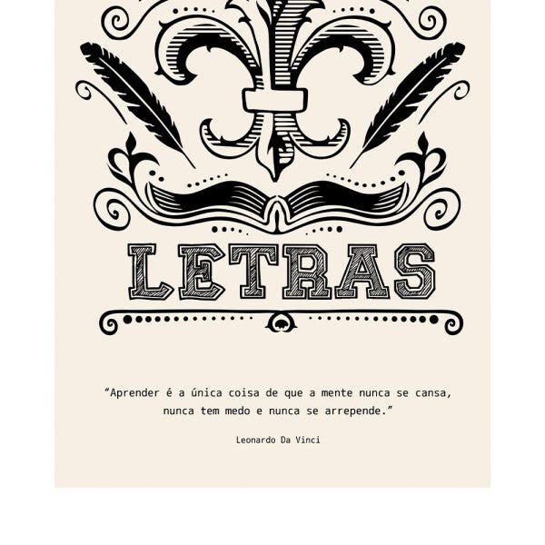 Kit 3 Quadros Profissões Letras Moldura Preta Sem Vidro Decorativo Interiores - 4