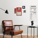 Ver imagem 2 de Orelhão Vintage - Quadro ou placa decorativa com 5 peças É DeCoração Quadros e placas decorativas 6m