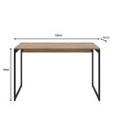 Ver imagem 7 de Mesa de Jantar Industrial 4 Lugares 120x60 Econômica L/p + 4 Cadeiras Gruvyer Preto Fosco Design Mod