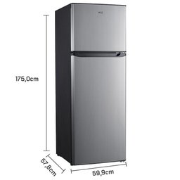 Geladeira Refrigerador Hq Defrost 310 Litros Preto/inox Hq-310rdf 220v - 4