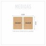 Kit Quadro Placas Decorativa MDF Quarto Sala Mulher e Flor 2 peças - 4