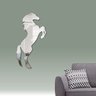 Espelho Decorativo Cavalo em Acrílico Sala Quarto M - 2
