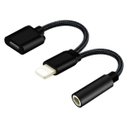 Ver imagem 1 de Cabo Adaptador Lightning Saída P2 Recarga Microfone XT2143 XTRAD