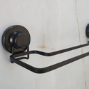 Ver imagem 6 de Toalheiro de Parede Toalha de Banho Ventosa Banheiro Schmitt:Preto