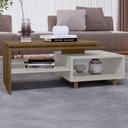 Ver imagem 2 de Mesa de Centro para Sala Lima 90 Cm Bechara Off White Naturalle