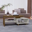Ver imagem 6 de Mesa de Centro para Sala Lima 90 Cm Bechara Off White Naturalle