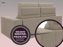 Ver imagem 6 de Sofá Jobim 1,70m Assento Retrátil e Reclinável Velosuede - NETSOFAS