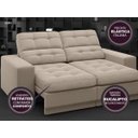 Ver mais imagens de Sofá Jobim 1,70m Assento Retrátil e Reclinável Velosuede - NETSOFAS